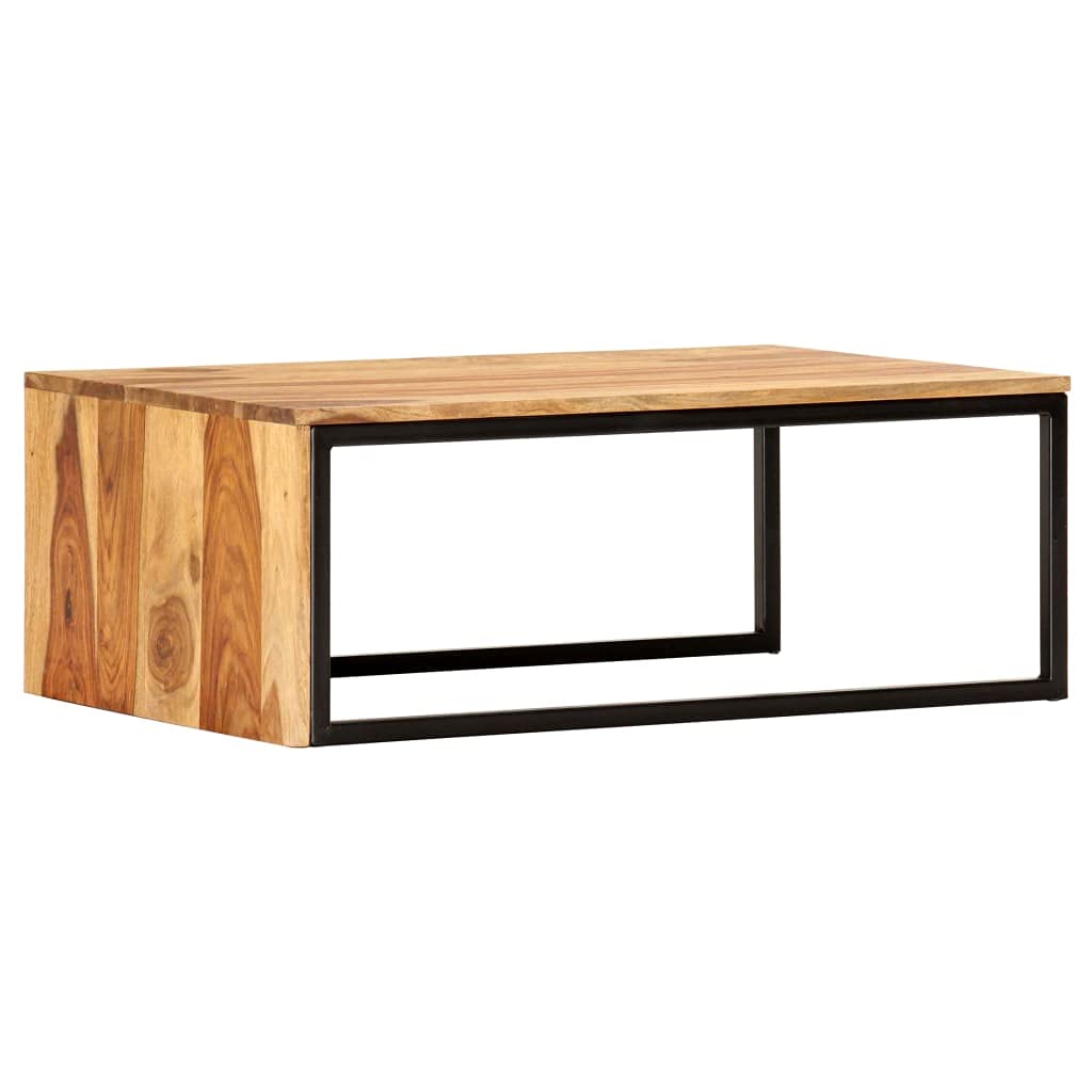 2 pcs Solid Sheesham Wood Nesting Tables C78688