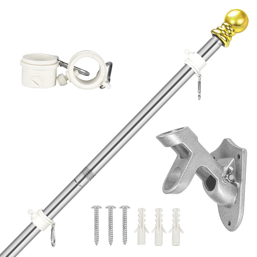 Aluminium Alloy Flag Pole Holder Bracket D977