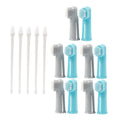 15 Pc Dual-Headed and Finger Pet Toothbrushes J519
