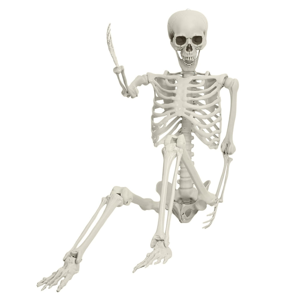 Halloween Skeleton Decoration 65inch Plastic Life Size S856871