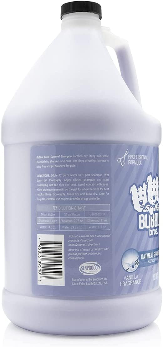 Colloidal Oatmeal Dog Shampoo 1 Gallon H822679