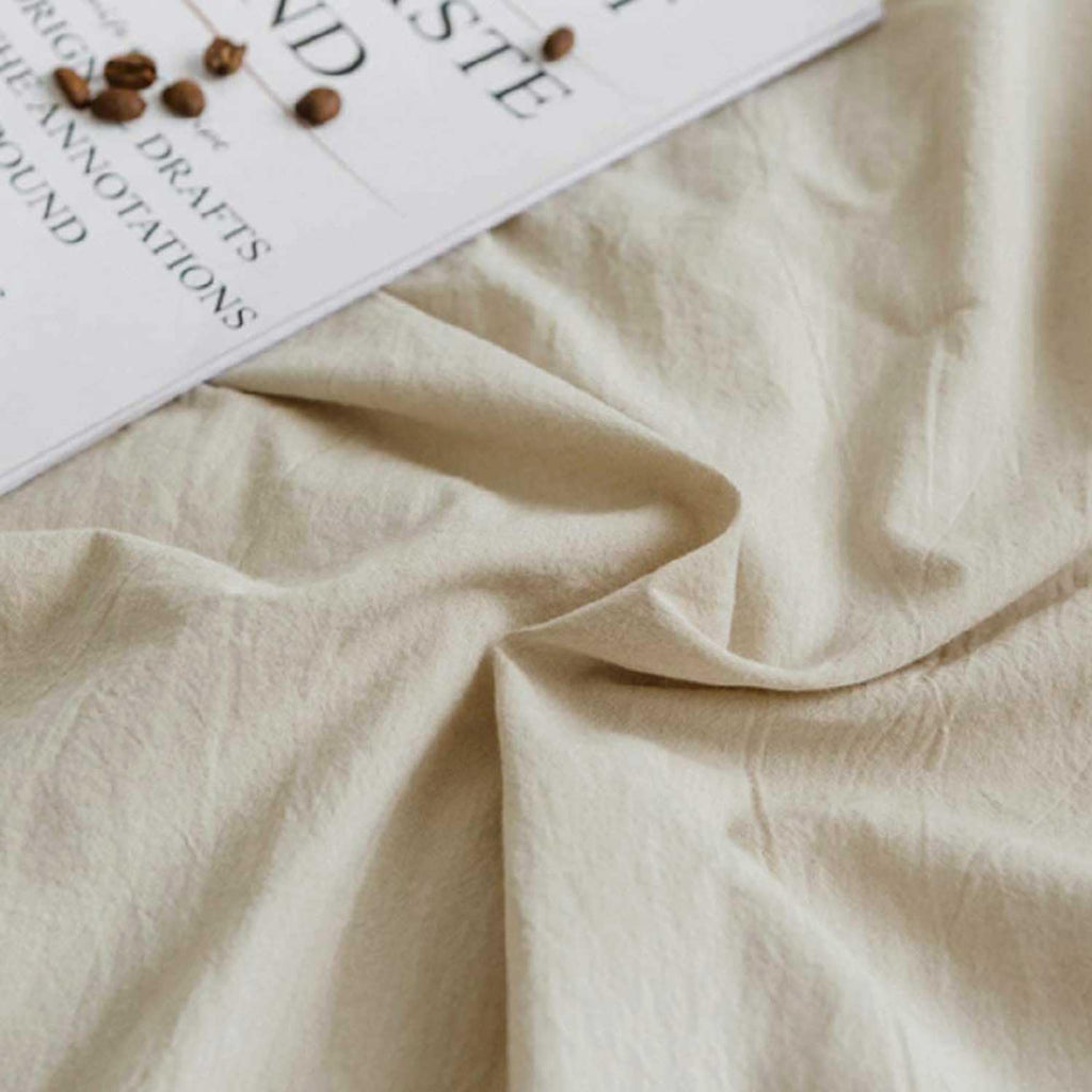 King Size 3 Piece Beige Comforter Set D65532