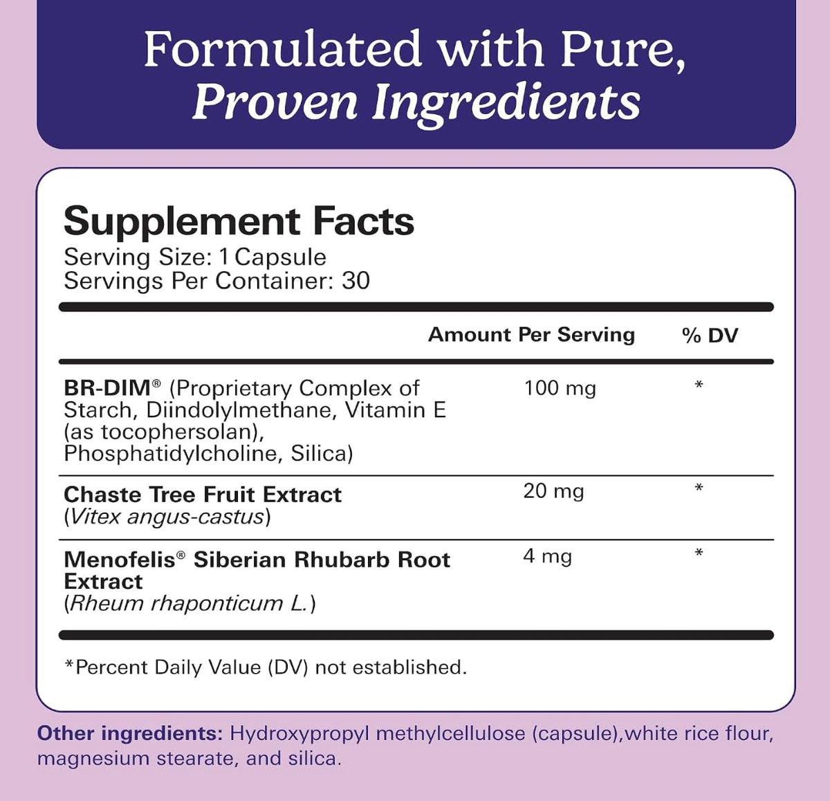 30 Capsules Hormone Balance M8437