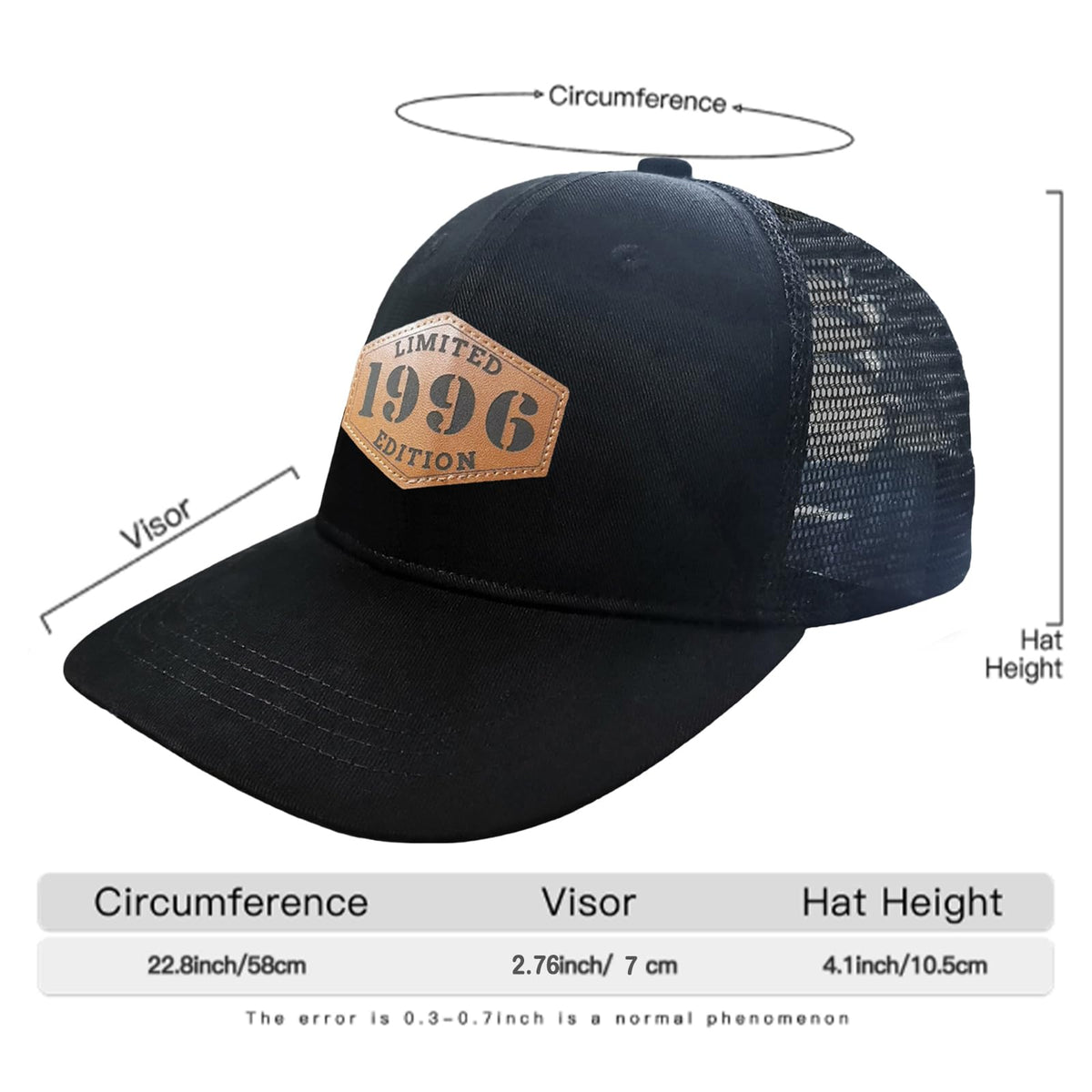 Adjustable Baseball Cap Trucker Hat D695