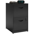2 Drawer Metal File Cabinet with Lock W896745