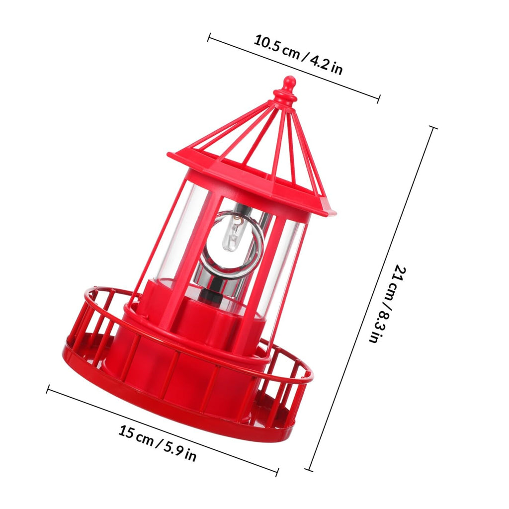 Solar Rotating Lighthouse Landscape Light Q762779