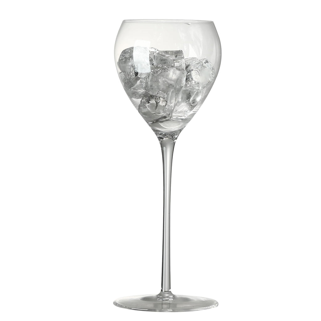 Hand Blown Crystal Cocktail Glasses Set of 6, 5.8Oz Clear U9678