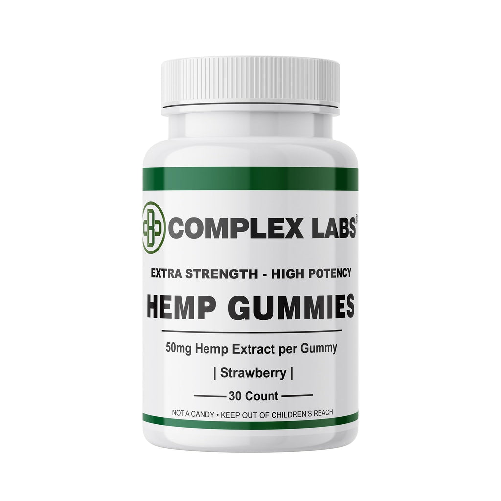 Hemp Gummies 50mg Strawberry Flavor V3565