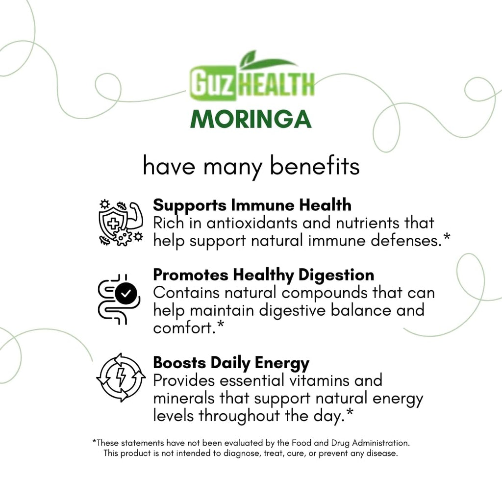Moringa Oleifera 2000mg Capsules 120 Count Z924061