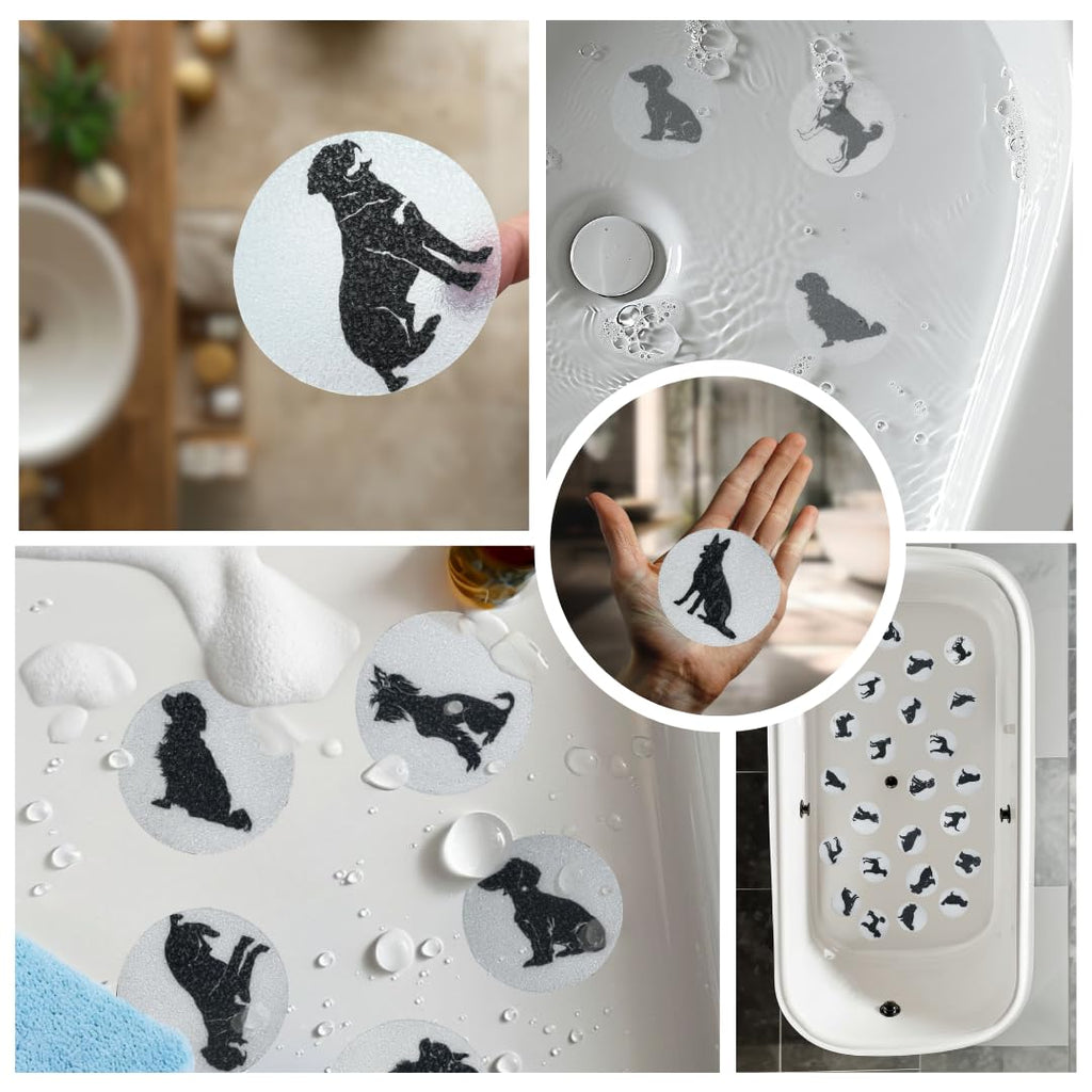 24 PCS Non Slip Bathtub Stickers Z50684