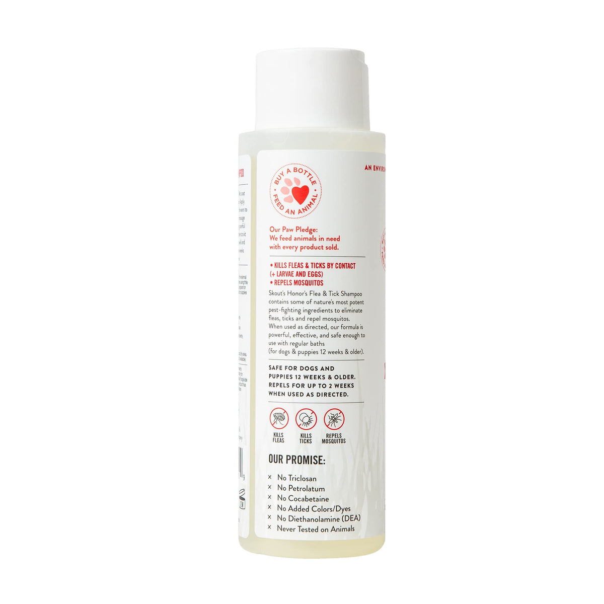 Natural Flea and Tick Dog Shampoo 16 oz R8266