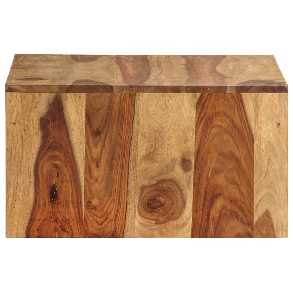 2 pcs Solid Sheesham Wood Nesting Tables C78688