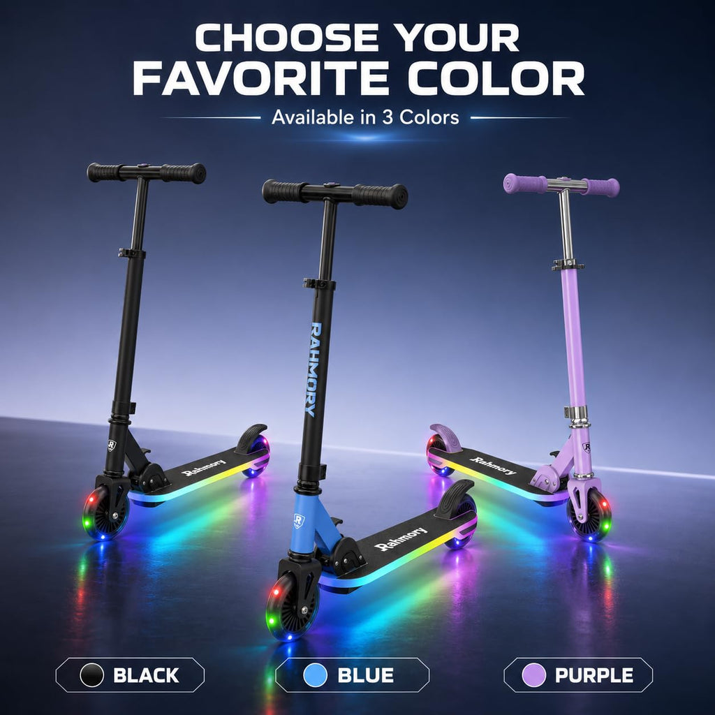 Light-Up 2 Wheel Kids Scooter J6447