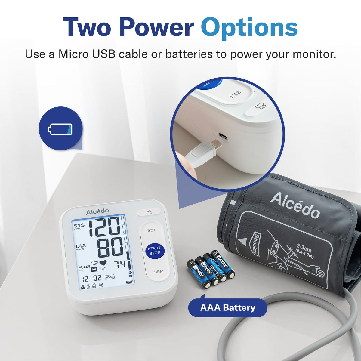 Blood Pressure Monitor Upper Arm Cuff R3792