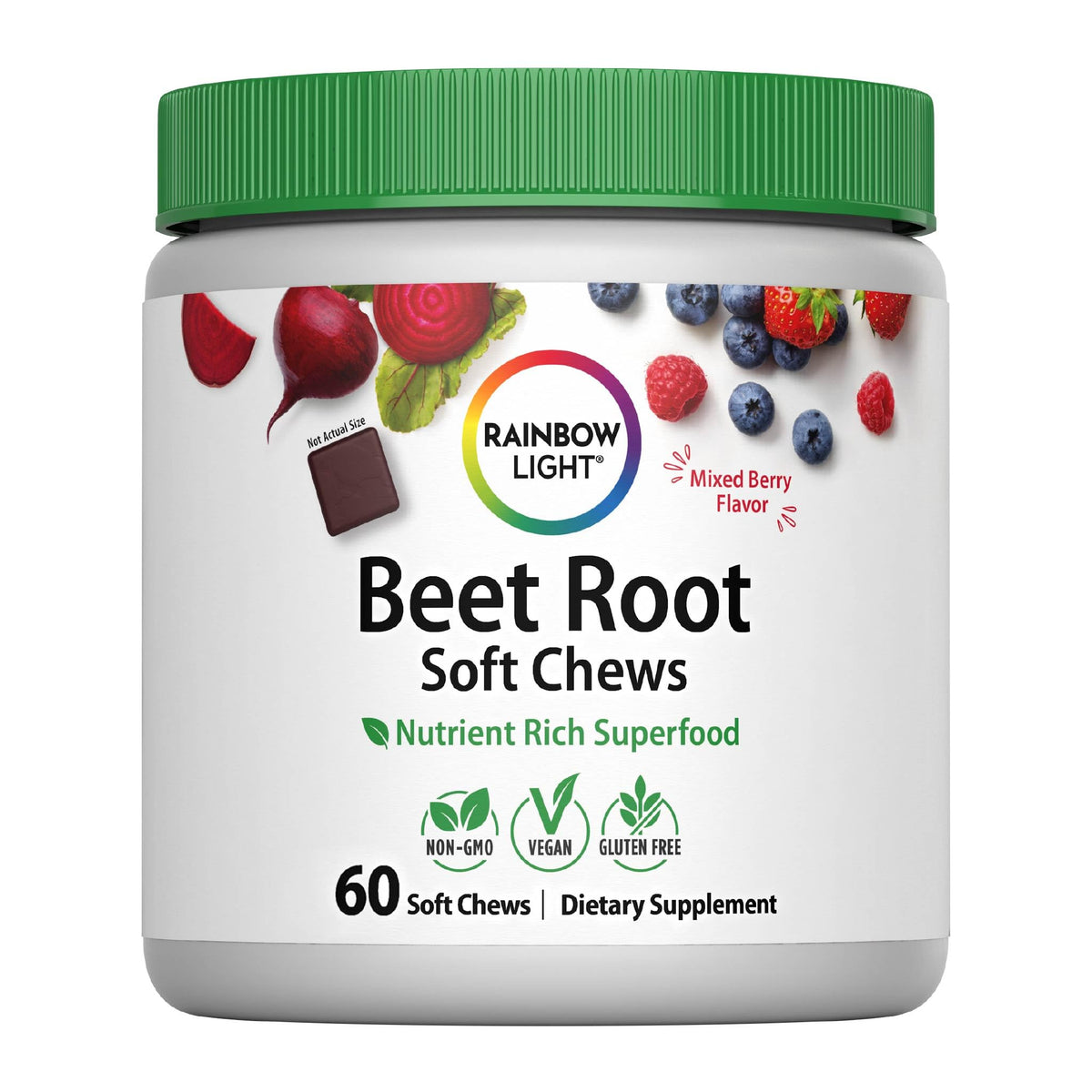 Beet Root Soft Chews Supplement 500 mg 60 Count P5905