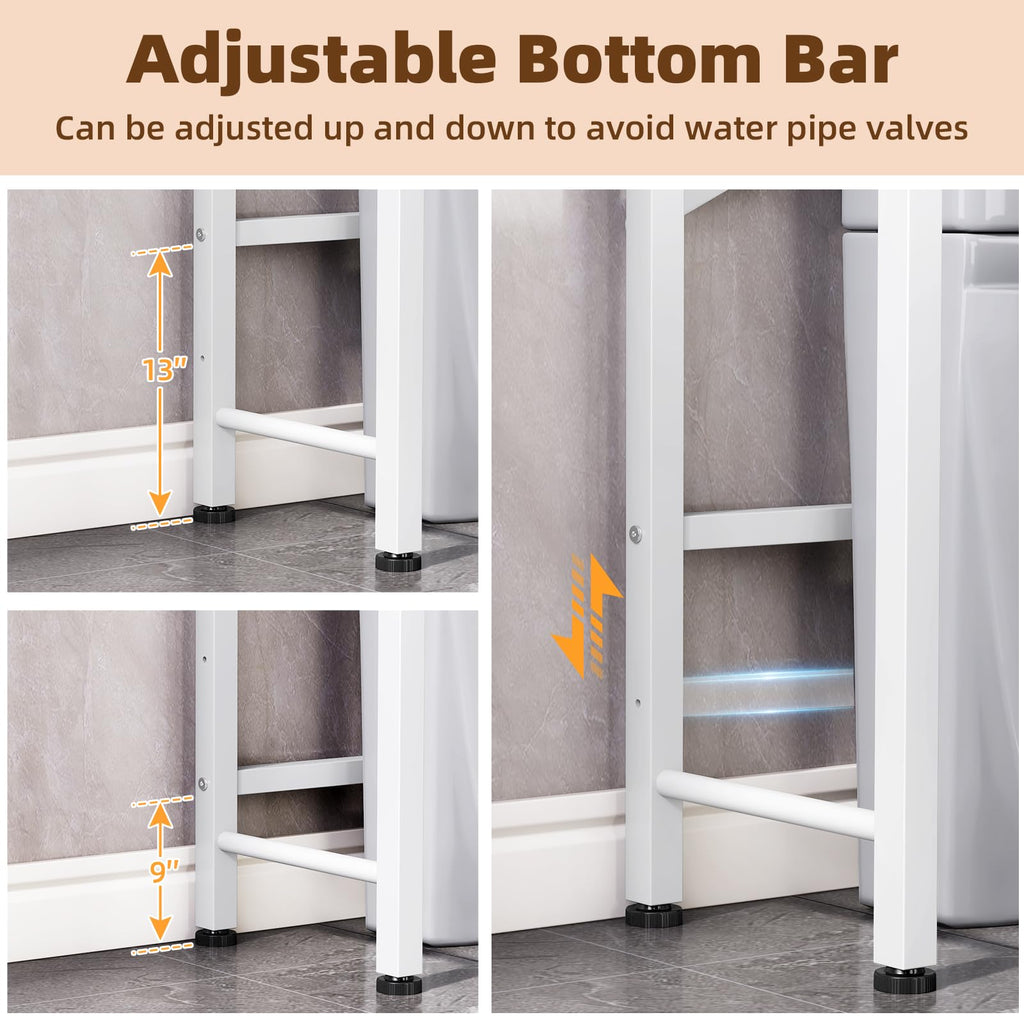 Over The Toilet Storage Cabinet with Adjustable Shelf Z40266