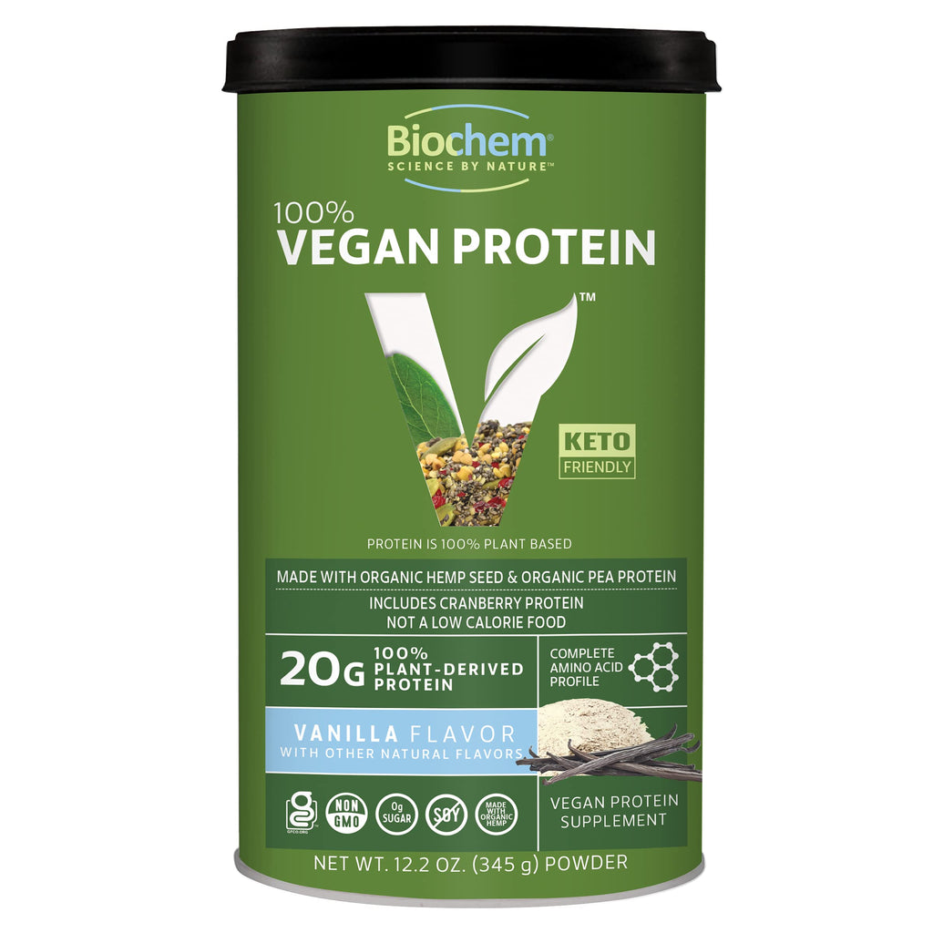 Vegan Vanilla Protein Powder 12.2 oz X63215