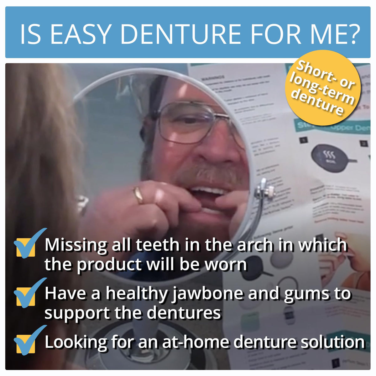 Boil-&-Bite Functional Denture Set Z15922