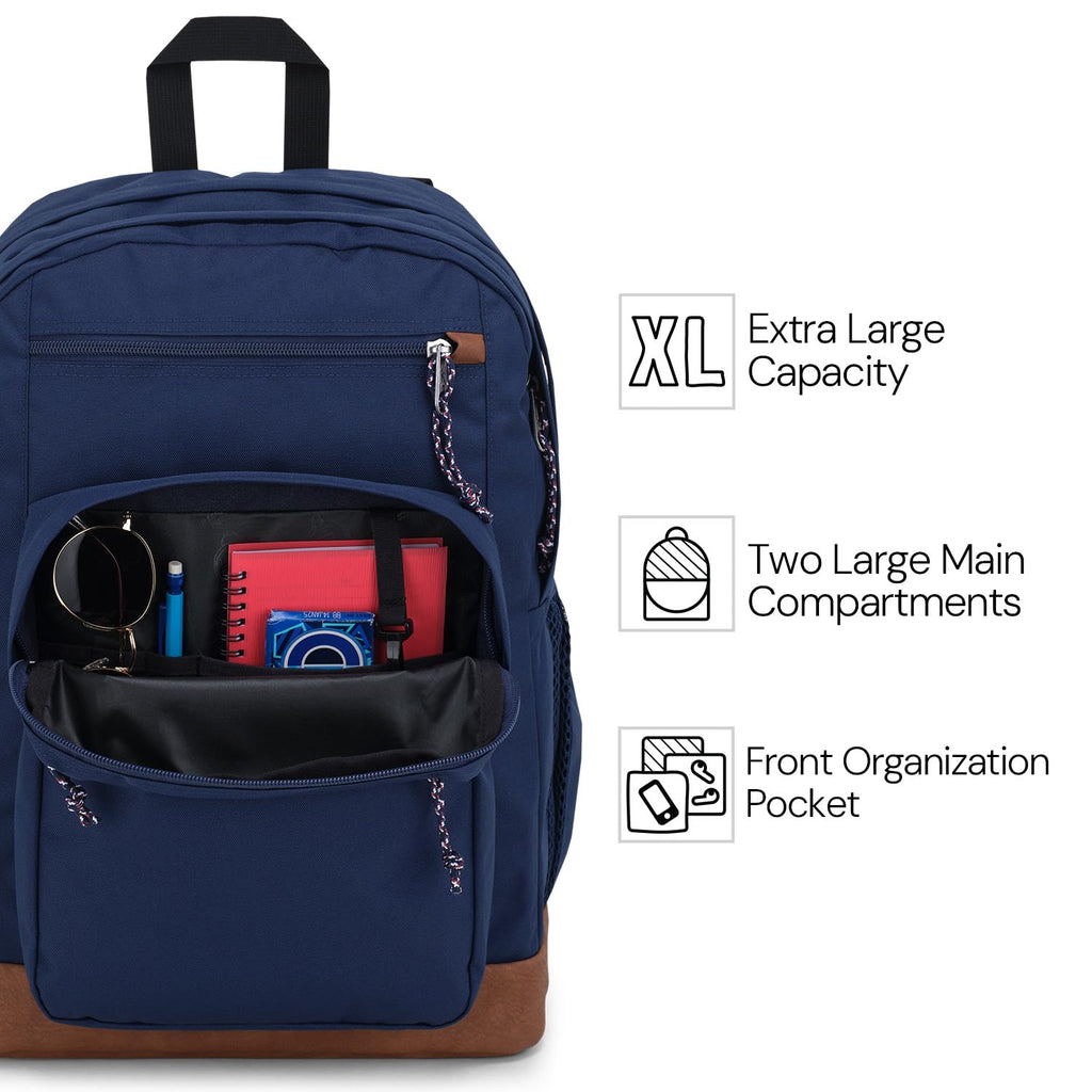 Black 15-inch Laptop Backpack with 2 Compartments O7297
