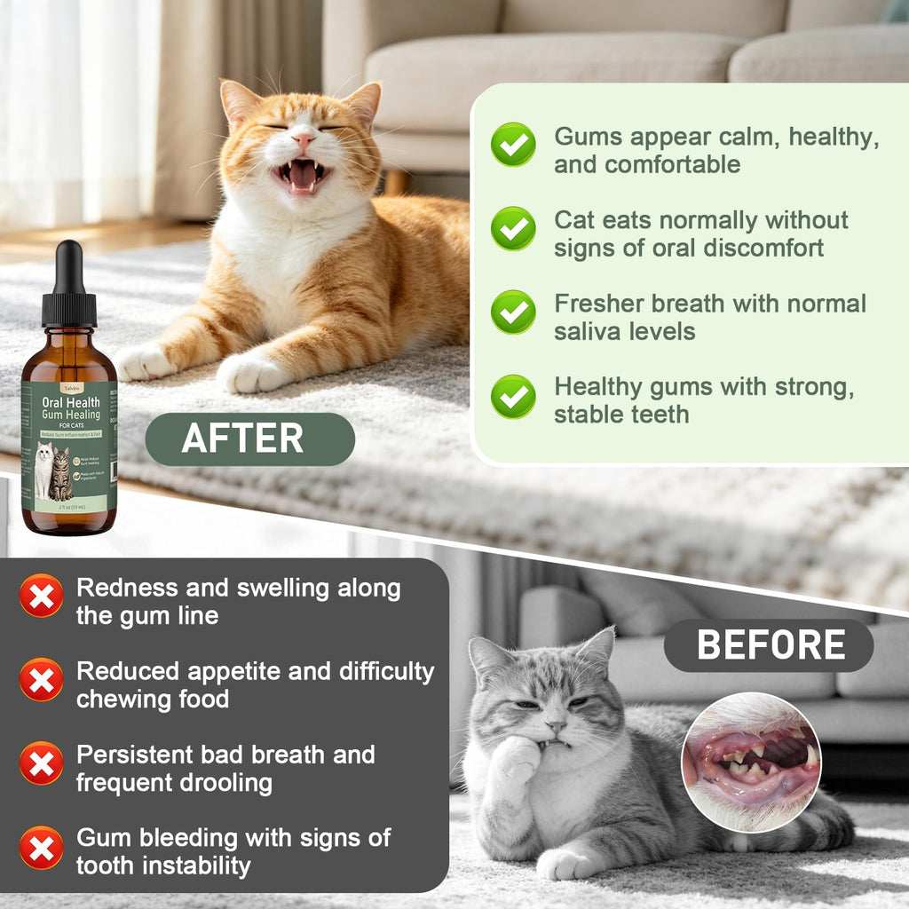 Natural Plant-Based Cat Oral Care K700