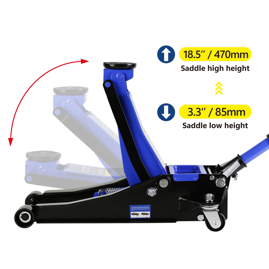 3 Ton Low Profile Hydraulic Floor Jack P759