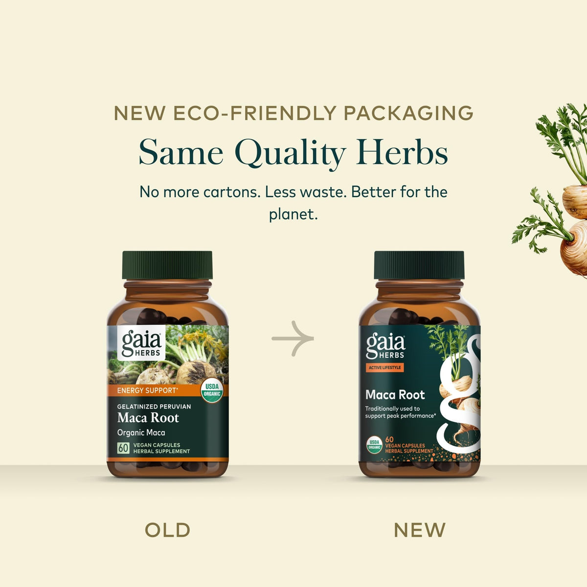 Maca Root 60 Vegan Capsules X5227