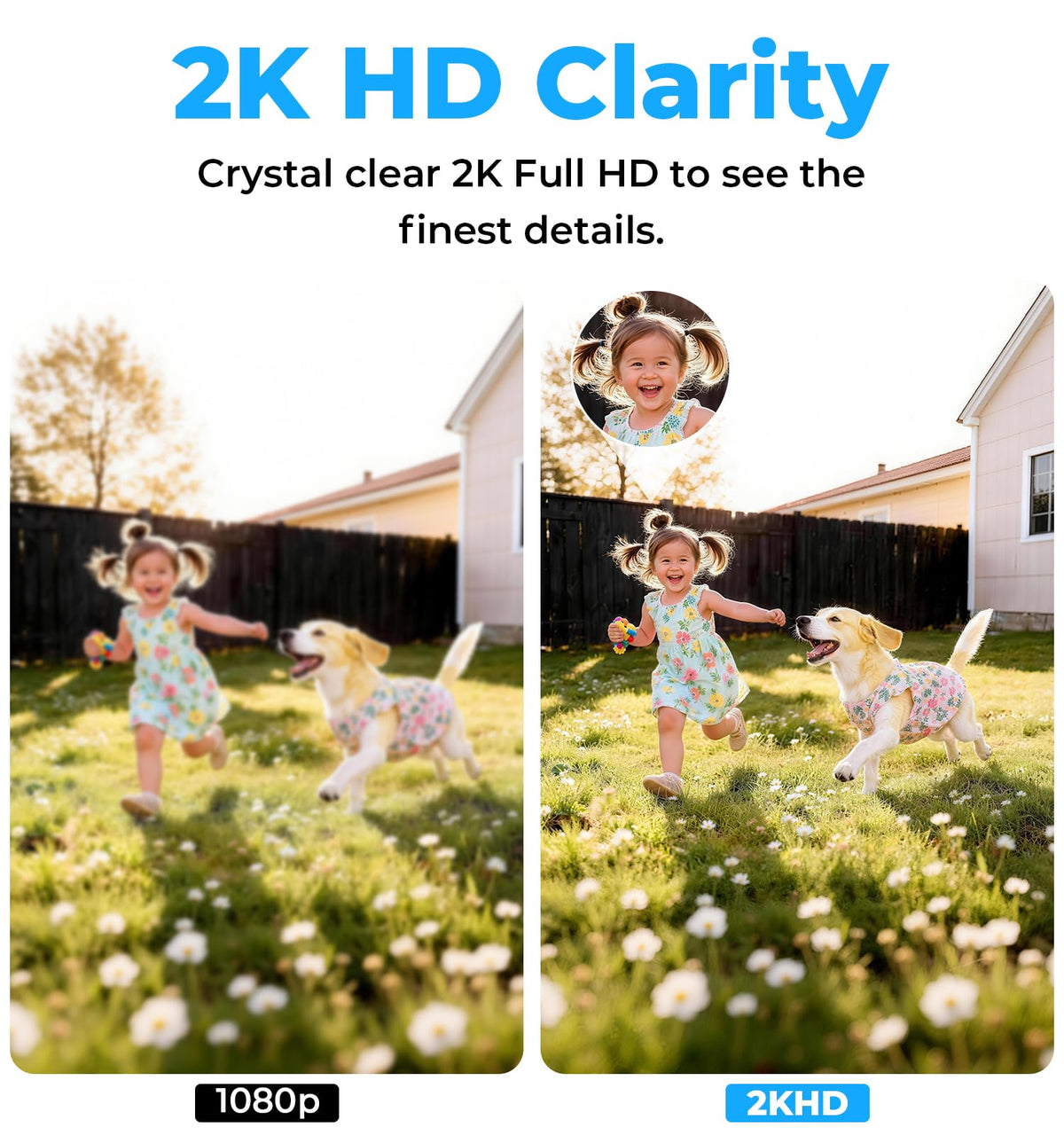 2K 5GHz & 2.4GHz WiFi Light Bulb Security Camera 360° PTZ X5352