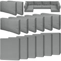 14 Piece Outdoor Waterproof Cushion Covers with Zipper U285296