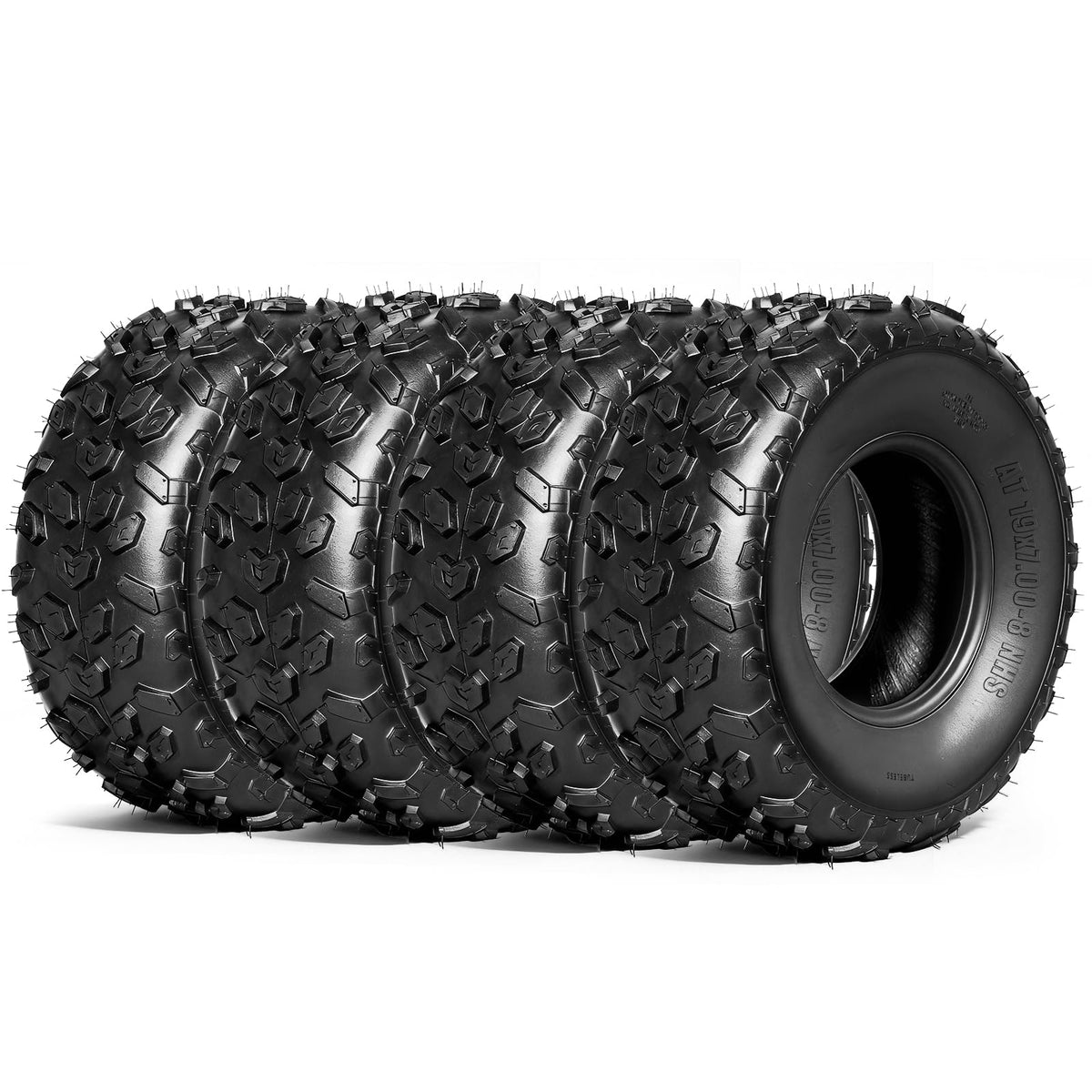 19x7-8 UTV ATV Tires Set of 4 T25777