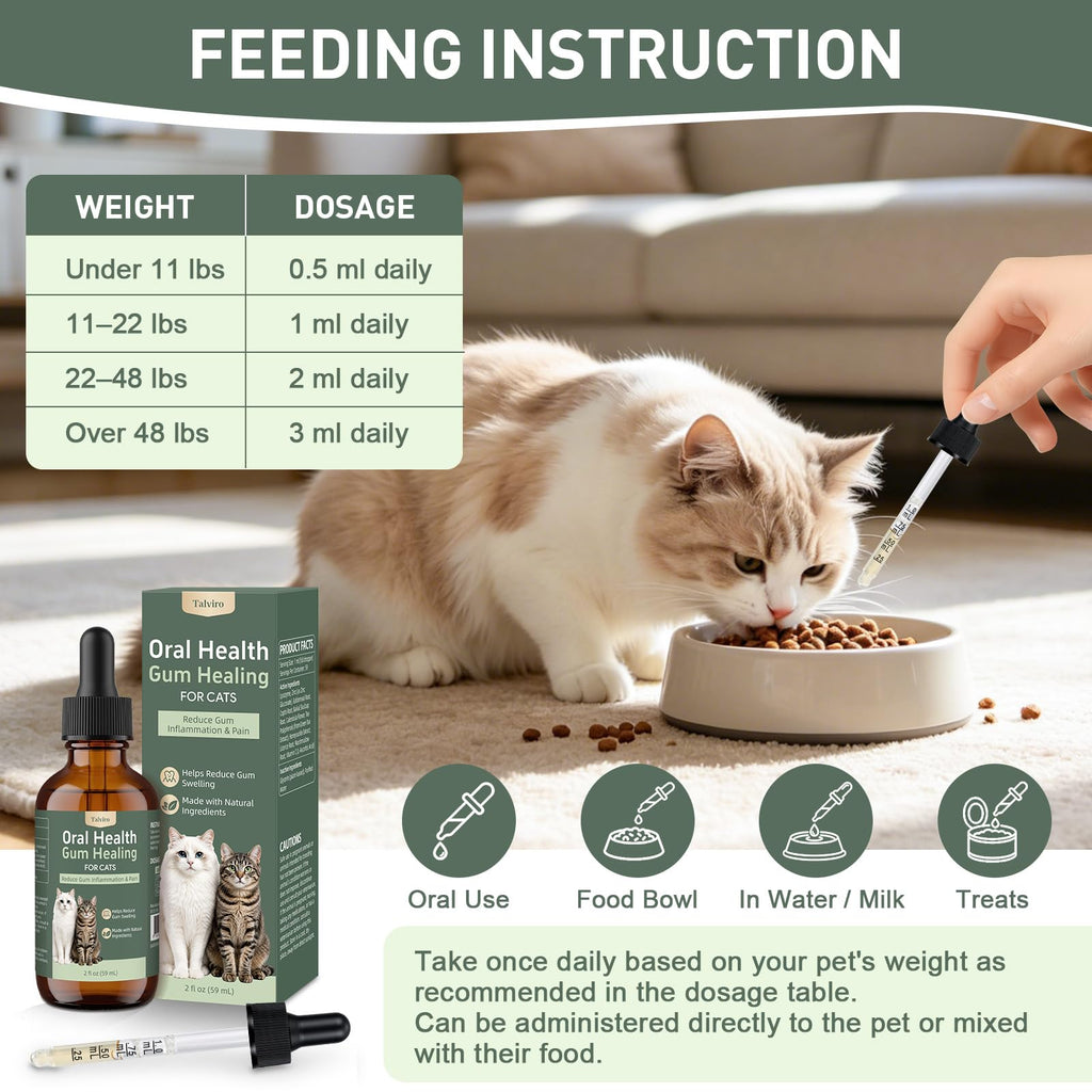 Natural Plant-Based Cat Oral Care K700