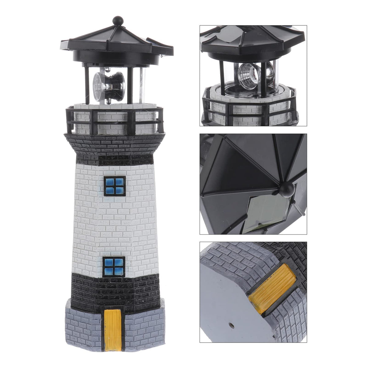 Solar Powered Lighthouse Garden Lights Q123528