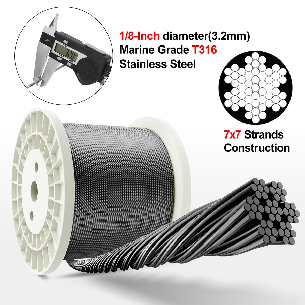 Black Cable Railing Kit O90183