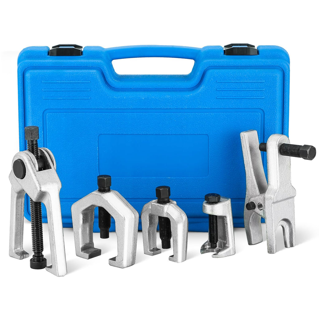 5pcs Ball Joint Separator Pitman Arm Puller Tie Rod End Tool Set H34790