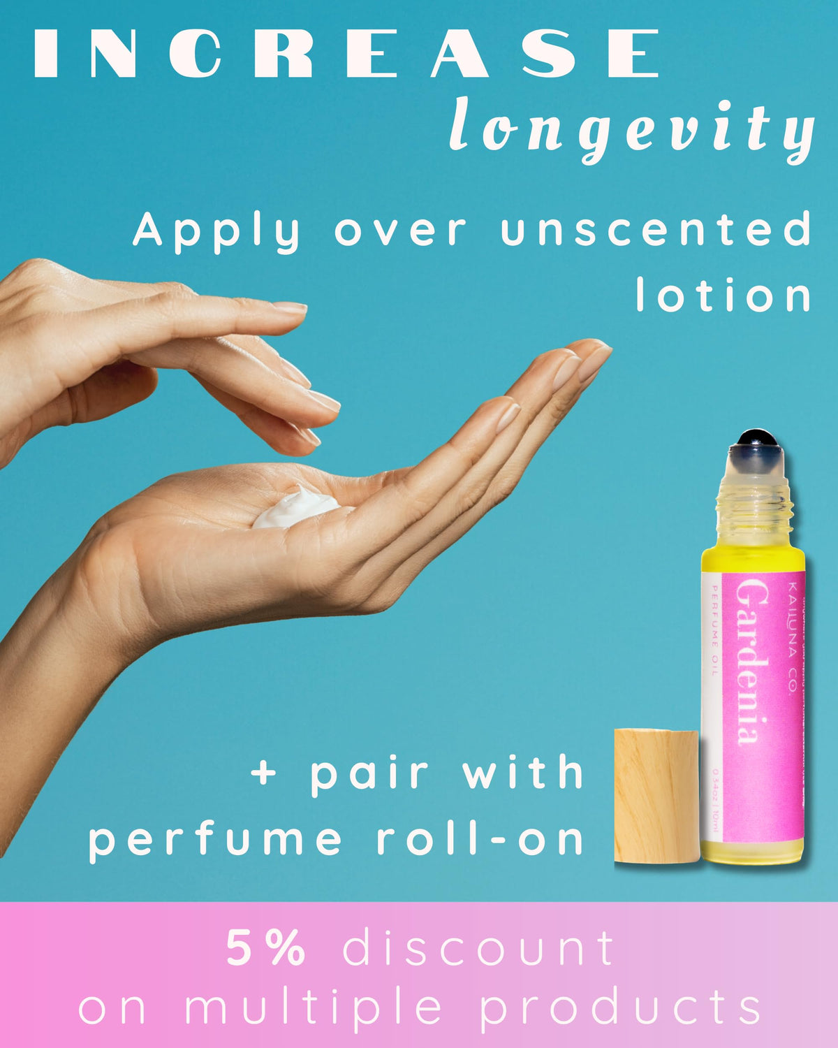 Gardenia Hair & Body Mist with Essential Oils, 15 ml K325