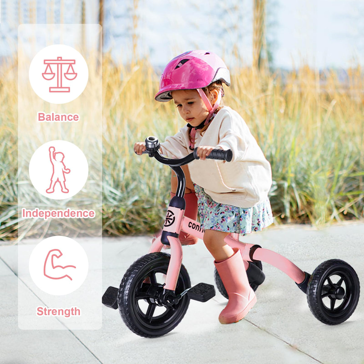 3 in 1 Folding Kids Tricycle S309