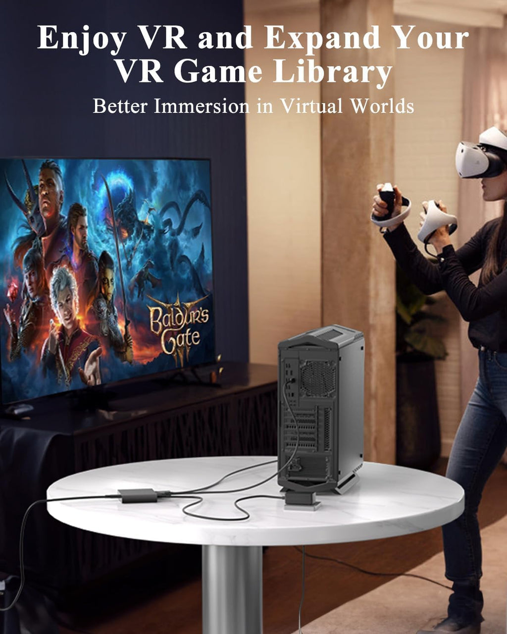 PC Adapter for VR2 Headset O489