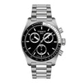 Black Dial 40mm Swiss Quartz Chronograph Men's Watch P845218