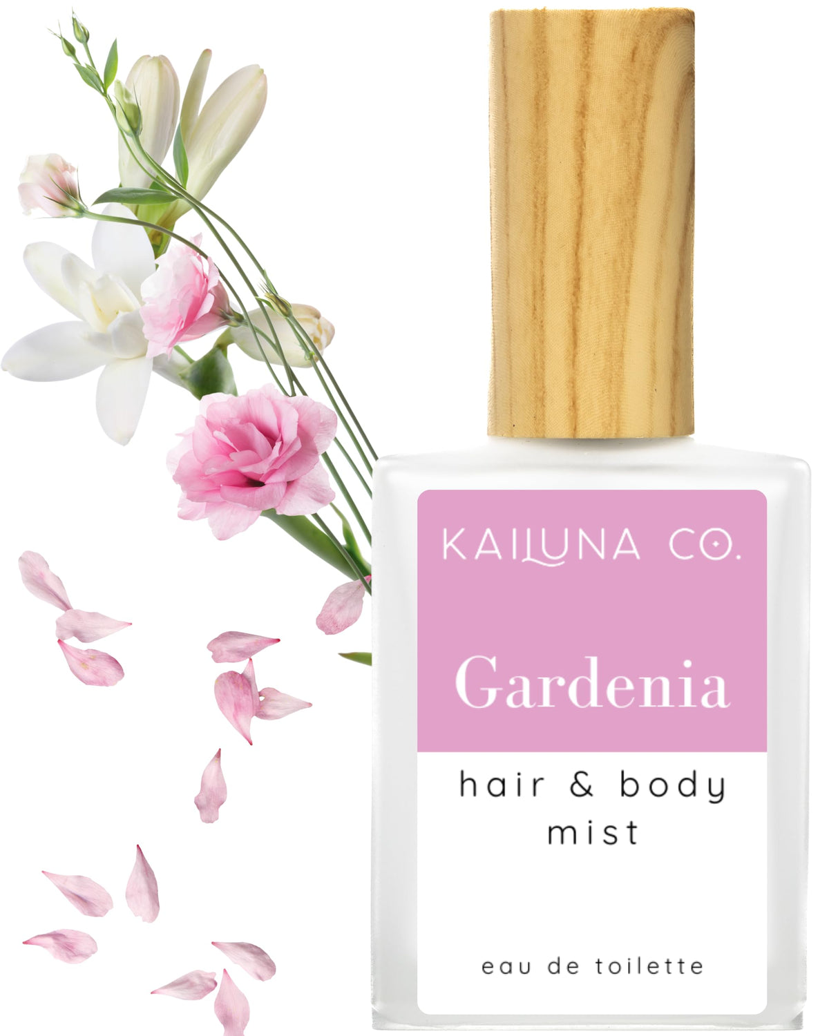 Gardenia Hair & Body Mist with Essential Oils, 15 ml K325