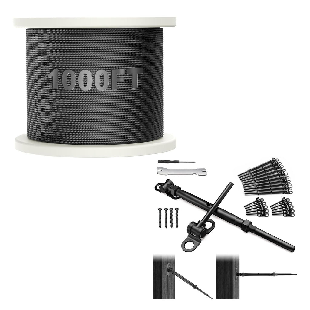 Black Cable Railing Kit O90183