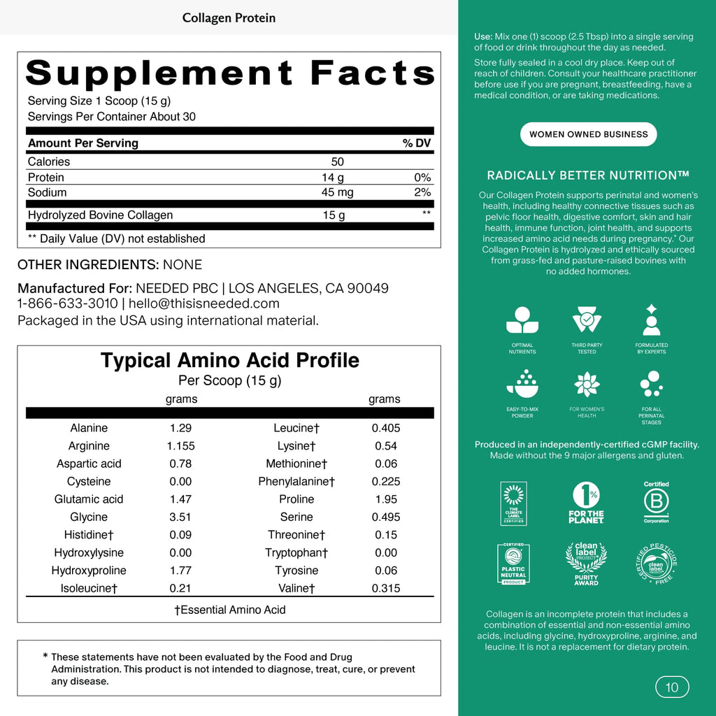 Hydrolyzed Collagen Protein Powder S427