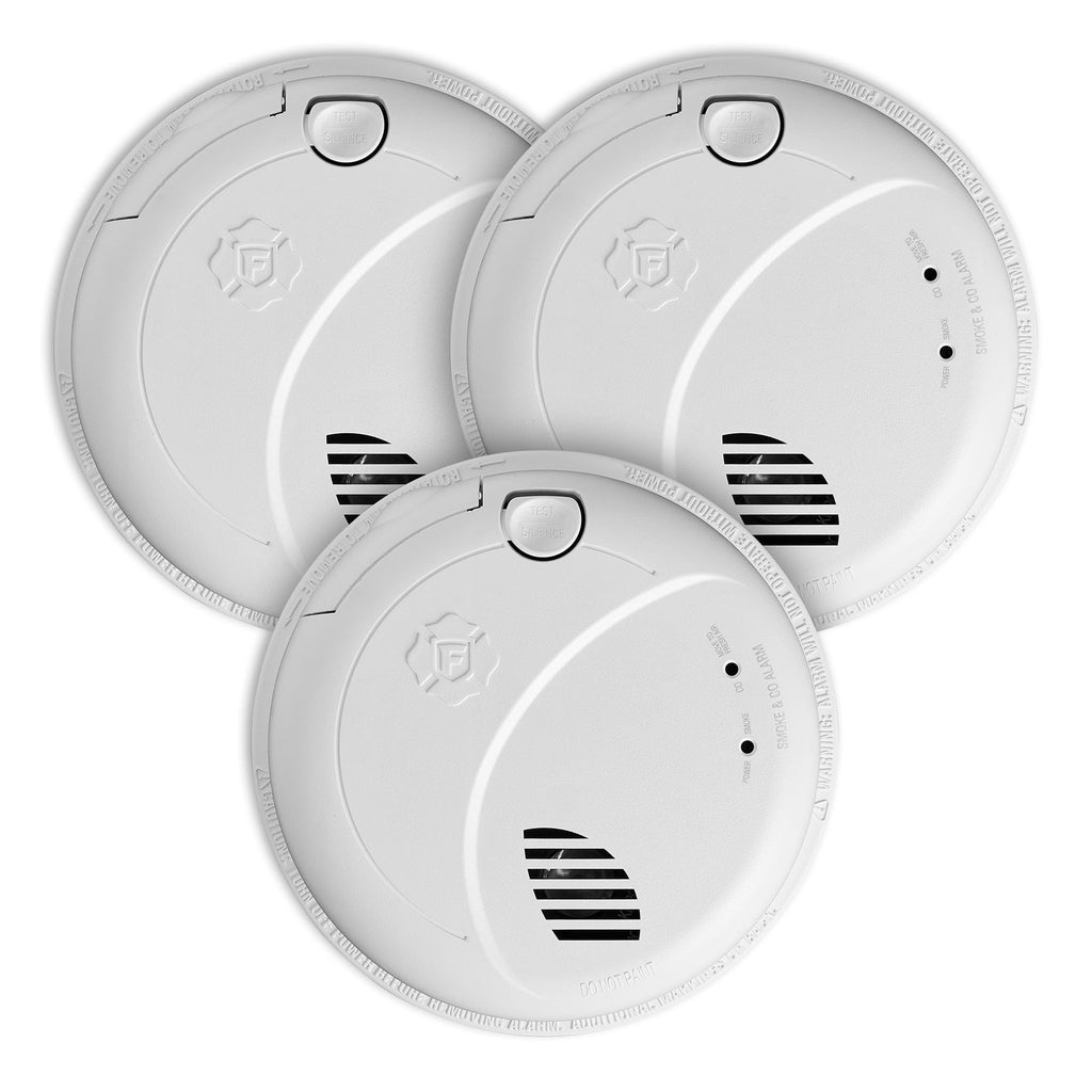 Hardwire Combination Smoke & Carbon Monoxide Alarm with Voice X728947