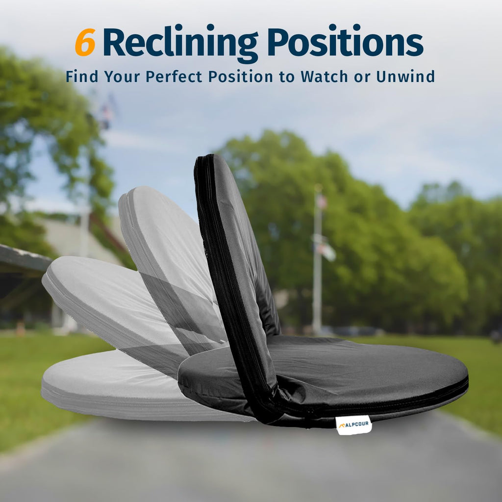Folding Waterproof Reclining Stadium Seat Z28888
