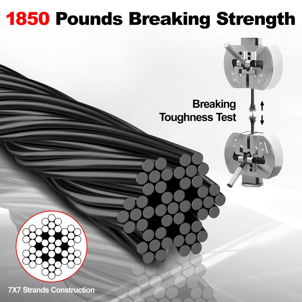 Black Cable Railing Kit O90183