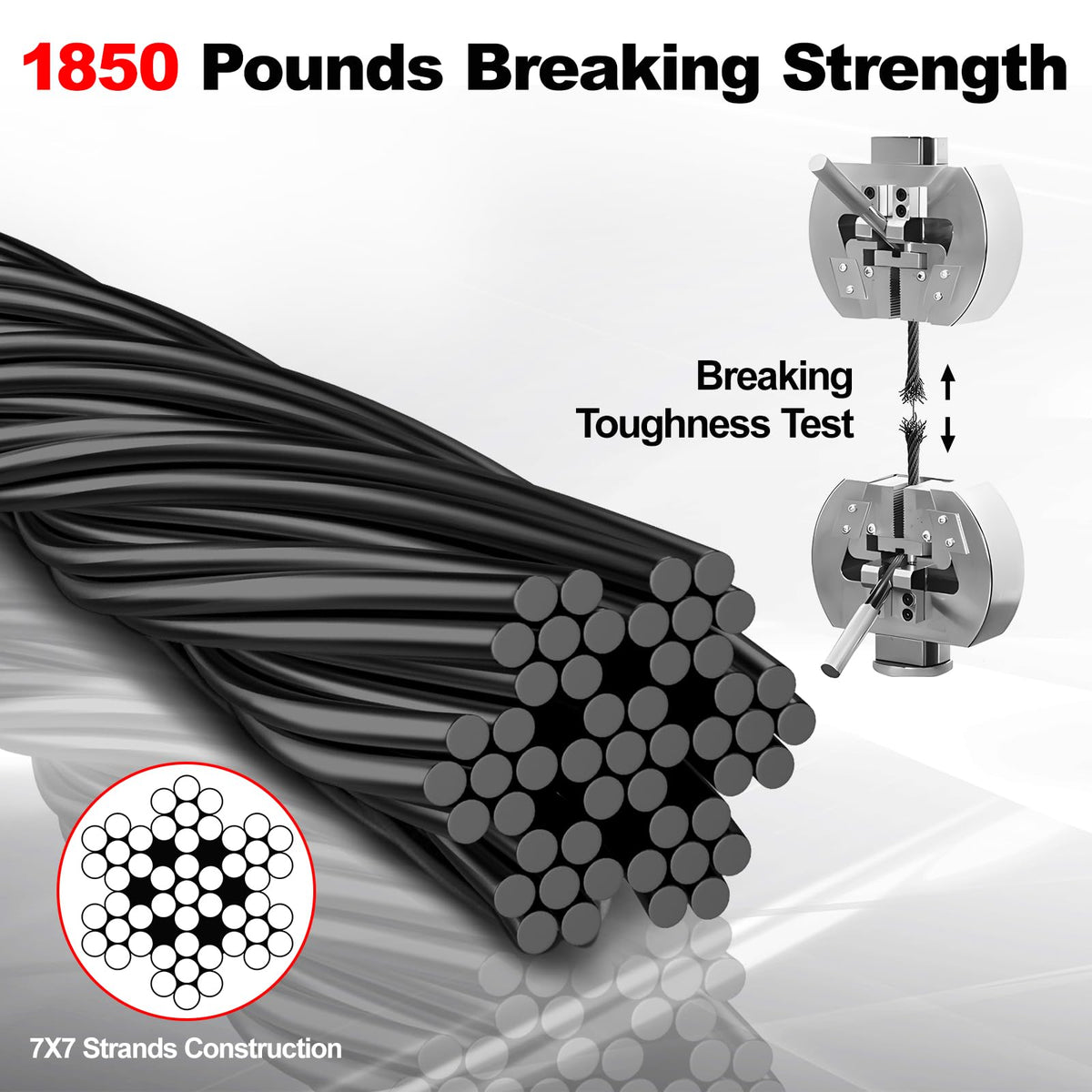 Black Cable Railing Kit O90183