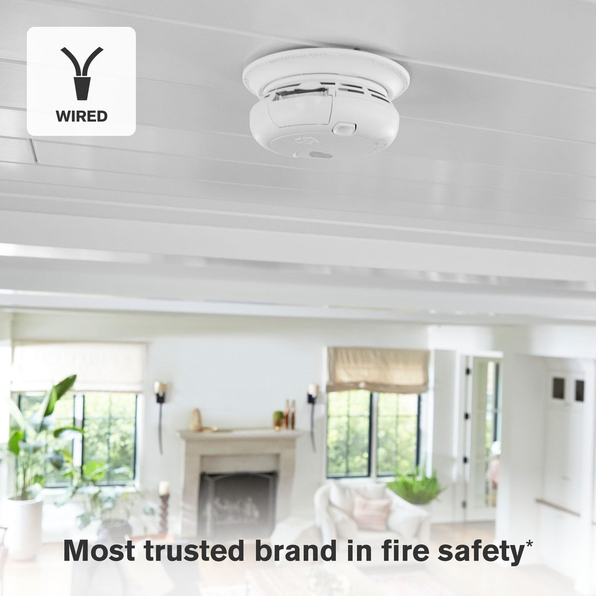 Hardwire Combination Smoke & Carbon Monoxide Alarm with Voice X728947