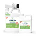 Flea, Tick, and Mosquito Yard Spray Refill Starter Kit 32 oz Ready to Use and 16 oz Concentrate K8172