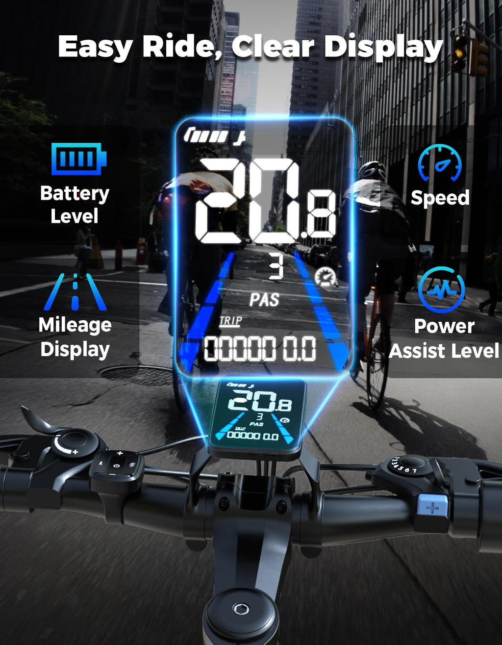 7-Speed 26" Tire Electric Bike L13155