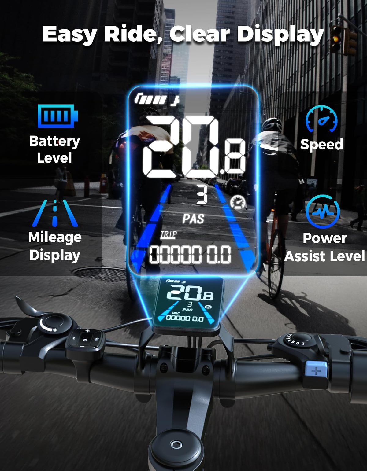 7-Speed 26" Tire Electric Bike L13155