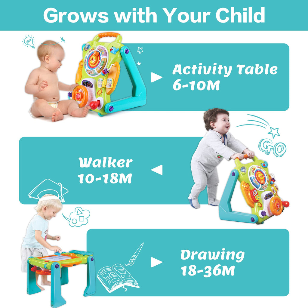 3 in 1 Baby Push Walker Toys V62332