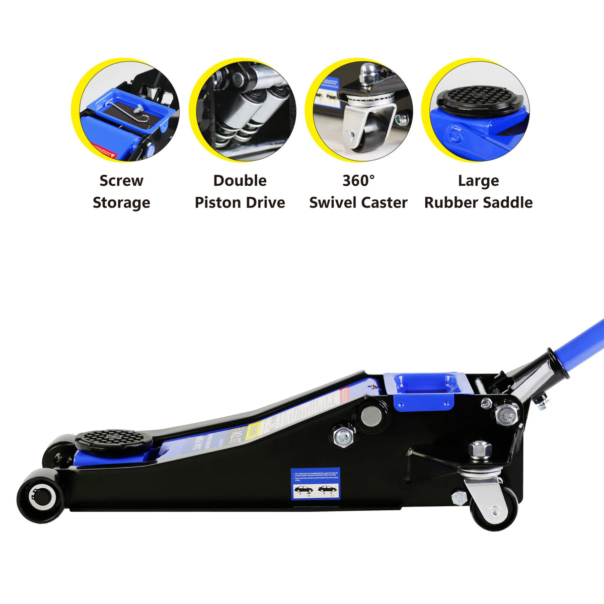 3 Ton Low Profile Hydraulic Floor Jack P759